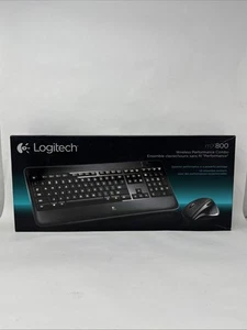 Logitech MX800 Wireless Performance Combo Illuminating Keyboard & Mouse K800 - Picture 1 of 10