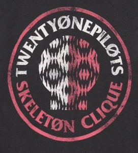 Twenty One Pilots Skeleton Clique S Camiseta Cuello en V De Colección - Imagen 1 de 5