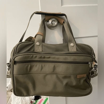 Briggs & Riley Olive Travel Bag - Image 1 of 4
