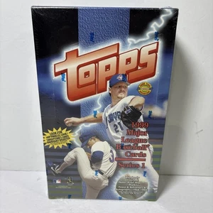 1999 Topps Baseball Series 1 Box Factory Sealed Potentially Chipper Jones Auto ? - Picture 1 of 7