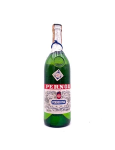 PERNOD 45 LIQUEUR D'ANIS QUALITE SUPERIEURE - 1L 45% - ANNI '70S - Foto 1 di 8
