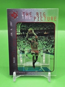 1997-98 Upper Deck UD3 Michael Jordan The Big Picture #45 Bulls NBA FREE SHIP - Picture 1 of 2