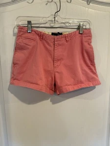 Ralph Lauren girls salmon colored chino cotton shorts size 14 - Picture 1 of 7
