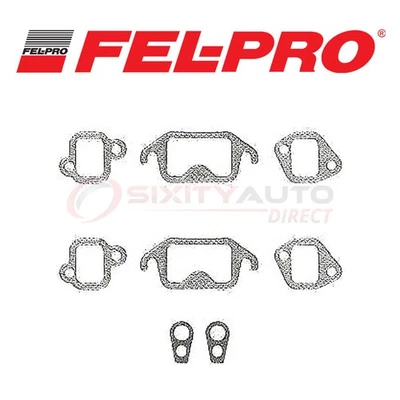 Fel Pro Exhaust Manifold Gasket Set for 1970-1974 Plymouth Duster 5.2L V8 - os Foto 1 de 4