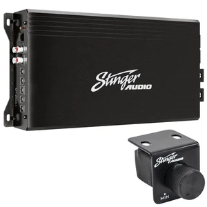 Audio MT20001 1-Channel Monoblock 2000 Watt RMS Car Audio Subwoofer Amplifier... - Picture 1 of 9