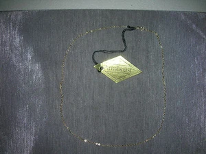 Armbrust 14kt über 0,925 Sterling Halskette Kette 1,0 Gramm 18 Zoll USA - Bild 1 von 3