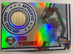JIm Thome 2005 Topps Pack Wars Authentic Game Used Jersey (4868) - Picture 1 of 2