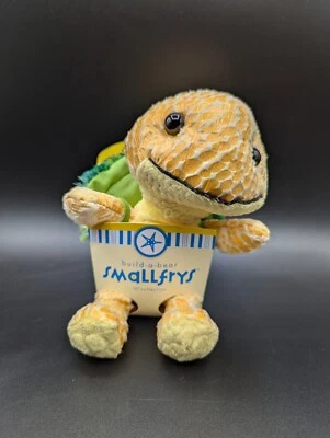 Build A Bear Small Fry's Turtle Plush 8" Yellow Stuffed Animal Toy 2013 Shell  - Image 1 of 2