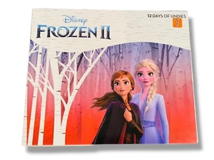 Disney Girls' Frozen 12-Days Advent Underwear, Sizes 2T/3T NIB - Picture 1 of 6