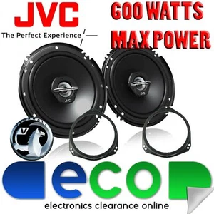 Vauxhall Corsa C Combo 2000-06 JVC 17cm 600 Watts 2 Way Front Door Car Speakers - Picture 1 of 1