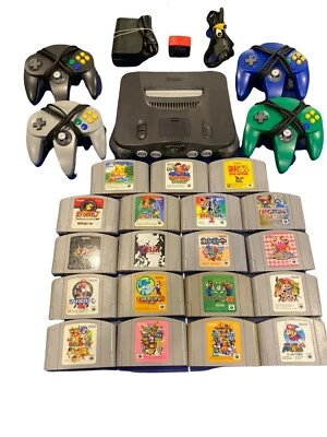 Nintendo 64 console N64 Region Free You can choose your favorite game mario  - Image 1 of 4