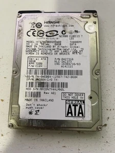 Hitachi HTS721080G9SA00 80GB, SATA, 7200 RPM, HDD (Formatted) - Picture 1 of 4