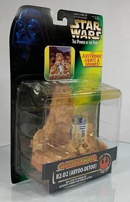 1996 Star Wars POTF Electronic Power FX R2-D2 – Sealed MOC – EX COND - Image 1 of 4