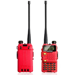 2 szt. BAOFENG UV-5R5 Radio Walkie Talkie Głośnik Dwukierunkowy 3-5KM Wędrówki dalekosiężne - Zdjęcie 1 z 10