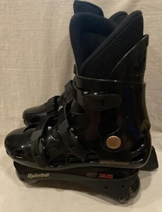 RARE 1990’s RollerBall's Retro Skates, GFX 2500 SL Black Race-Tech, US 7 - Picture 1 of 17