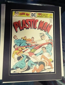 1989 DC Comics American Express Exhibit Art Print Panel PLASTIC MAN #11  - Picture 1 of 3