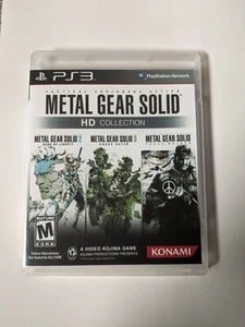 Metal Gear Solid HD Collection PlayStation 3 Game Case Game Cover Art - Picture 1 of 4
