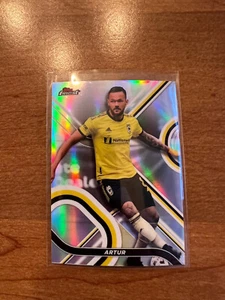 2022 Topps Finest MLS #77 ARTUR Columbus Crew SC Soccer Refractor - Picture 1 of 2