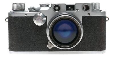 Cámara telémetro IIIC Shark Skin Leica Summar 2/50 mm M39 35 mm Foto 1 de 4