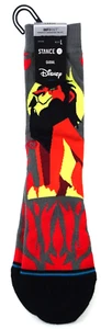 Disney Lion King Movie Villains Socks Scar Size Large 'L' BRAND-NEW WITH TAGS - Picture 1 of 3