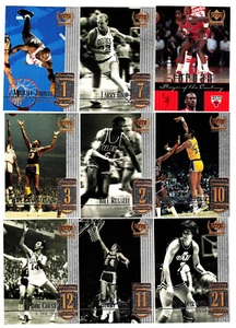 Juego de 89 cartas 1999 Upper Deck Century Legends (ex-mt) Bird Jordan Bryant Maravich - Imagen 1 de 2