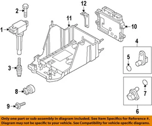 MAZDA OEM 06-15 MX-5 Miata 2.0L-L4 Ignition-Ignition Coil Bolt 9XF00215X0 - Picture 1 of 1