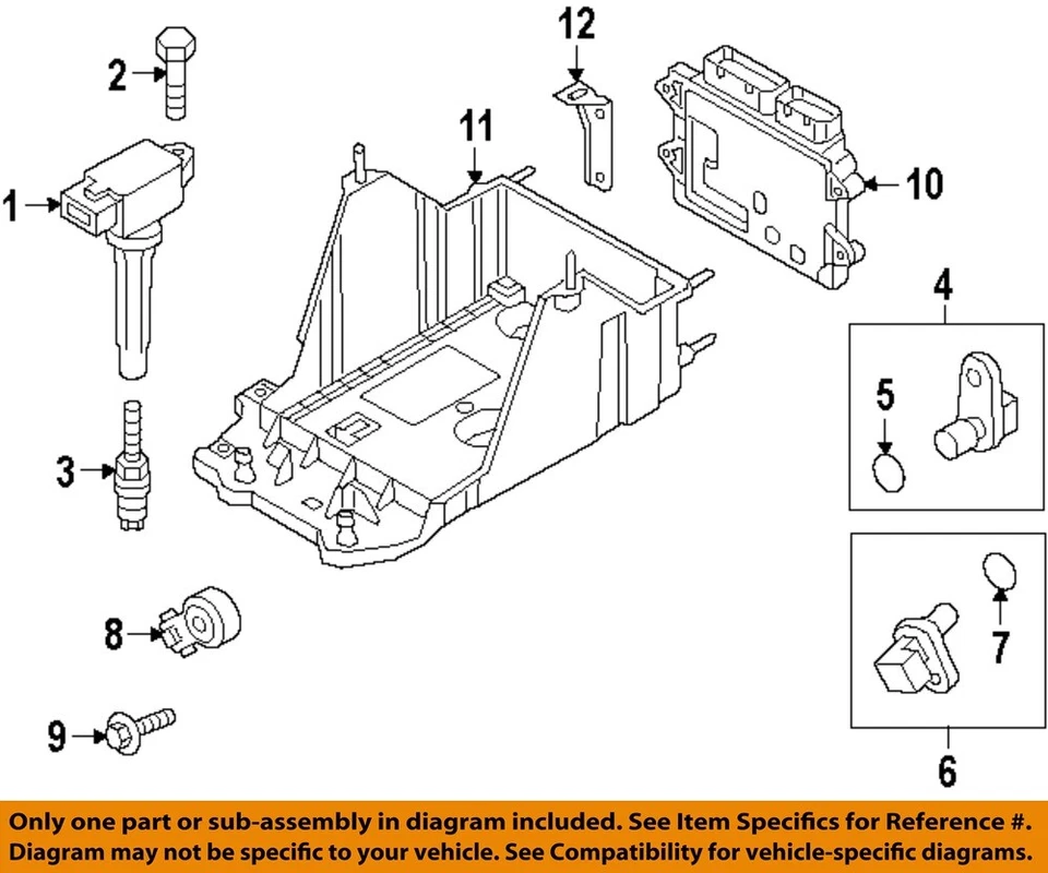 MAZDA OEM 06-15 MX-5 Miata 2.0L-L4 Ignition-Ignition Coil Bolt 9XF00215X0 - Image 1 of 1