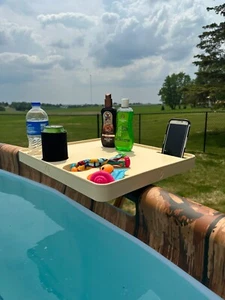 Mermaid Gear oberirdischer Pooltisch Tablett Außendeck Terrasse Servieren HD - Bild 1 von 44