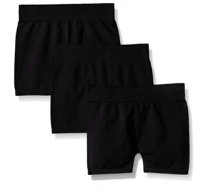 NEU PINK HOUSE Big Mädchen 3-teiliges Pack nahtlose schwarze Shorts 7-16 NEU Neu in Verpackung A333 - Bild 1 von 1