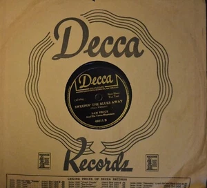 R&B 78 Sam Price DECCA 48011 The Dirty Dozens and Sweepin the Blues Away - Picture 1 of 1