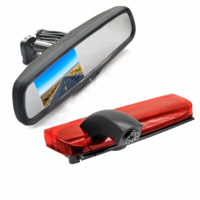 Rear View Parking Reverse Camera & Replacement Mirror Monitor for Ford Transit - Image 1 of 4