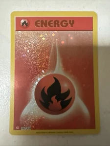 Basic Fire Energy CLC 033/034 Pokemon Trading Card Game Classic Collection Holo - Picture 1 of 2