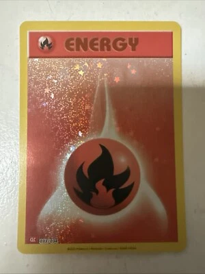 Basic Fire Energy CLC 033/034 Pokemon Trading Card Game Classic Collection Holo - Image 1 of 2