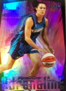 WNBA 2000 FLEER ULTRA BALONCESTO INSERTO LÁMINA ADRENALINA JENNIFER AZZI #4FA - Imagen 1 de 2
