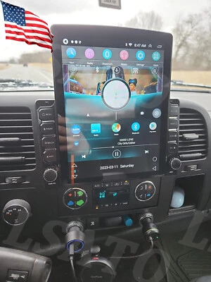 For Chevrolet Silverado 1500 2500 3500 Android 13 Carplay Radio GPS WIFI FM 32G - Image 1 of 4