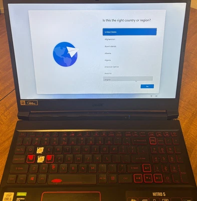 Acer Nitro 5 AN515-55-59KS 15.6'' (256GB SSD Intel Core i5-10300H 2.5GHz 8GB) - Image 1 of 4