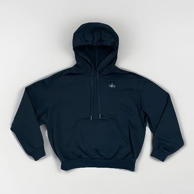 ALO Yoga Accolade Black Hoodie Sweatshirt Size XS XSmall - Image 1 of 3