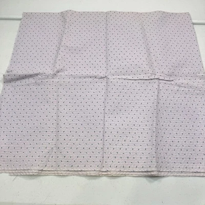 tela vintage púrpura pequeñas flores algodón 47x44 1,3 yardas mcm retro Foto 1 de 4