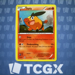 Pokemon - Tepig - BW07 - Promo Blanco y Negro - Holo MP - Imagen 1 de 1