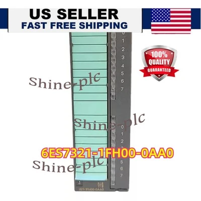 New Siemens 6ES7 321-1FH00-0AA0 6ES7321-1FH00-0AA0 SIMATIC S7-300 digital input - Image 1 of 4