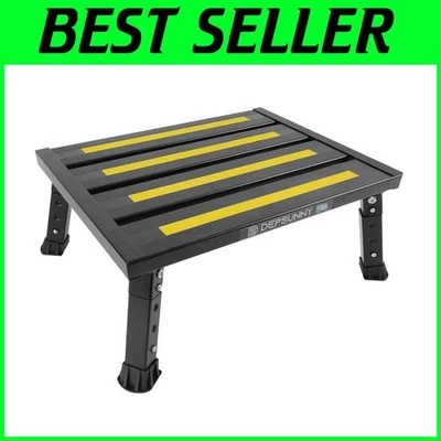 Lightweight RV Step with Non-Slip Grip, 1000 lb Capacity - Image 1 of 4