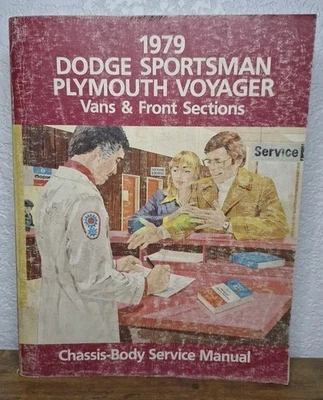 Dodge Sportsman Van 1979 Plymouth Voyager Shop manual libro de servicio carrocería chasis Foto 1 de 3