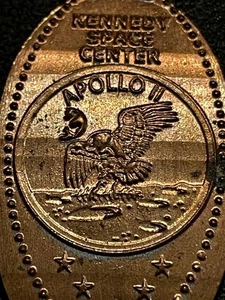 Apolo 11 Kennedy Space Center Zc centavo alargado #072499 - Imagen 1 de 2