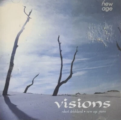 Visions By Robert Strickland (CD, 1991, Intersound) New Age Piano - Imagem 1 de 2