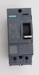 SIEMENS 3VA4130-5ED24-0AA0 30A-480V, 35AIC, 2 POLIG, ANSCHRAUBBAR, RAHMEN 125M, NEU - Bild 1 von 6