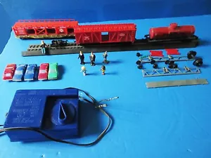 Assorted Life-Like Ho Train Parts and Transformer and mini people - Picture 1 of 10