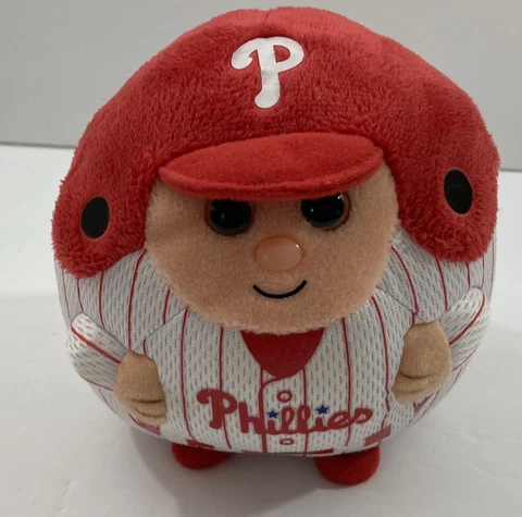 Ty Philadelphia Phillies Ball Player round beanbag plush 2013 Cover