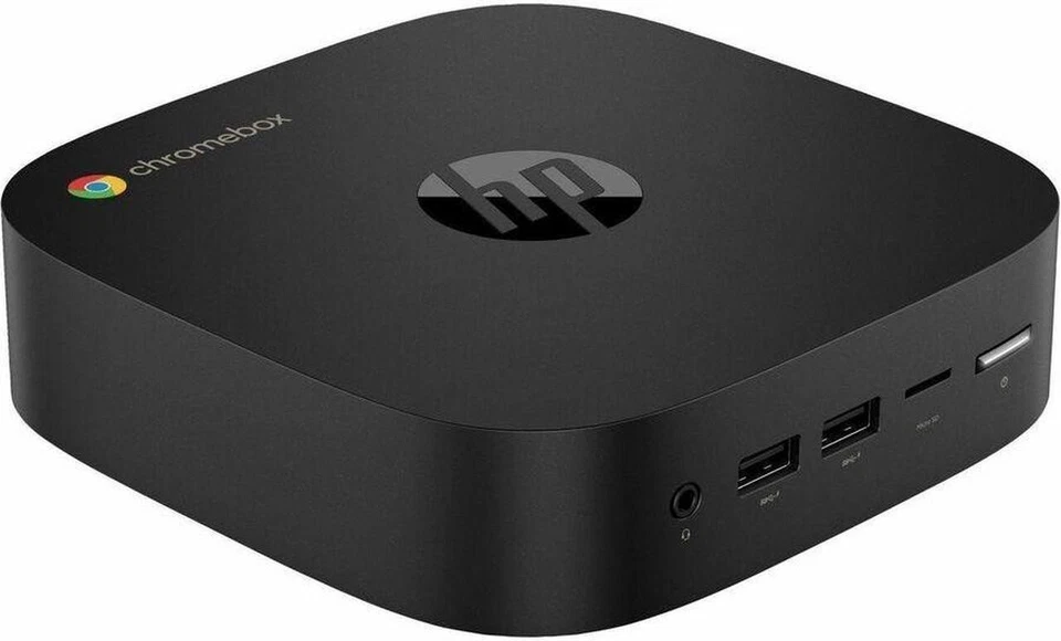 HP Chromebox Computer " Intel Celeron, 4 GB; 64 GB eMMC  ChromeOS 8R2T3UT#ABA - Image 1 of 1