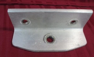 CUSTOM MADE HEAVY ALUMINUM BRACKET 90% 5" x 2" x 1/4" BOAT YACHT TRUCK CAR RV - Picture 1 of 2