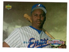 1994 Upper Deck Mickey Mantle's Long Shots #MM8 Cliff Floyd Montreal Expos